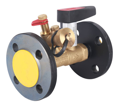 Клапан балансировочный ручной BROEN Venturi FODRV DN 20 PN 16 фланцевый с дренажем 754465