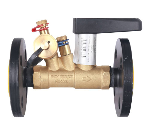 Клапан балансировочный ручной BROEN Venturi FODRV DN 20 PN 16 фланцевый с дренажем 754465