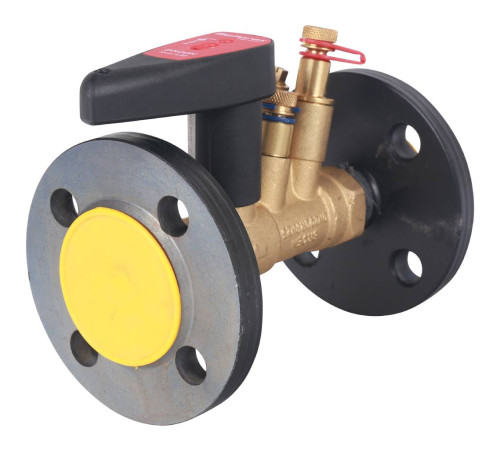 Клапан балансировочный ручной BROEN Venturi FODRV DN 20 PN 16 фланцевый с дренажем 754465