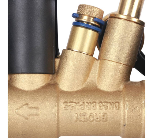 Клапан балансировочный ручной BROEN Venturi FODRV DN 20 PN 16 фланцевый с дренажем 754465