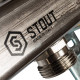 Коллектор для радиаторной разводки STOUT 4 выхода нержавеющая сталь SMS 0923 000004