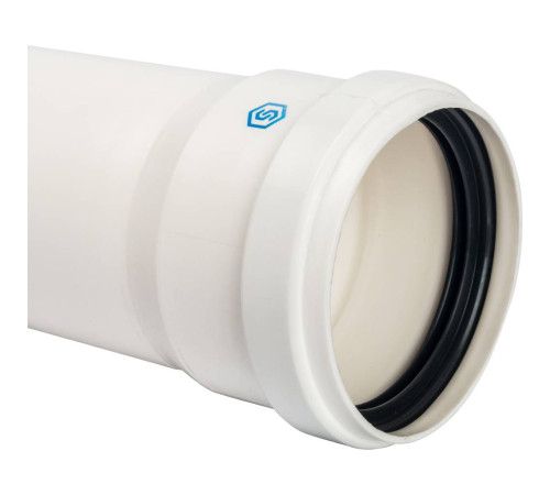 Труба дымохода STOUT DN 80 1000 мм SCA-0080-001000