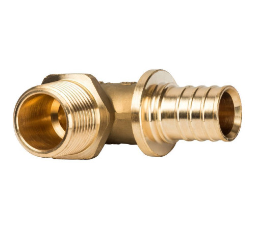 Угольник-переходник STOUT 25х3/4 с наружной резьбой аксиальный SFA-0005-002534