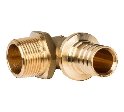 Угольник-переходник STOUT 25х3/4 с наружной резьбой аксиальный SFA-0005-002534