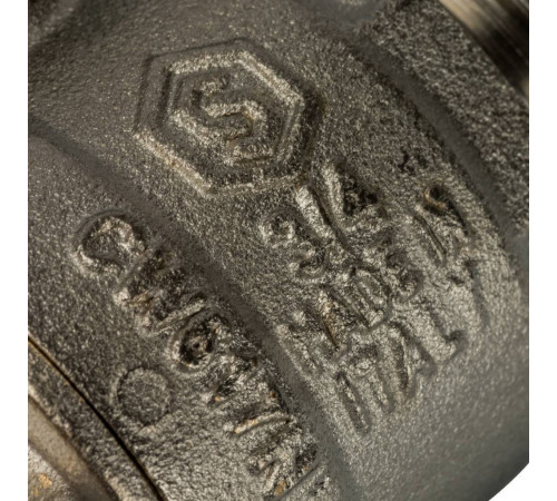 Кран шаровой STOUT полнопроходной НР/НР ручка рычаг 3/4 SVB-0005-000020