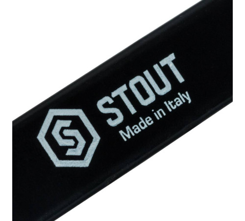 Кран шаровой STOUT полнопроходной НР/НР ручка рычаг 3/4 SVB-0005-000020
