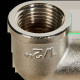 Угольник STOUT никелированный 1/2 НВ SFT-0012-000012