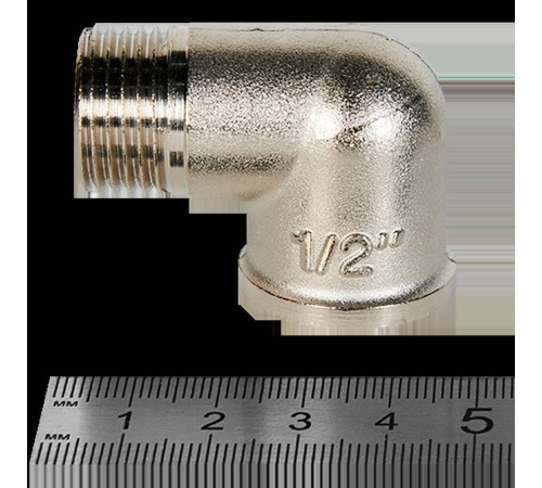 Угольник STOUT никелированный 1/2 НВ SFT-0012-000012
