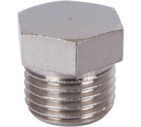 Заглушка STOUT никелированная НР 1/4 SFT-0025-000014