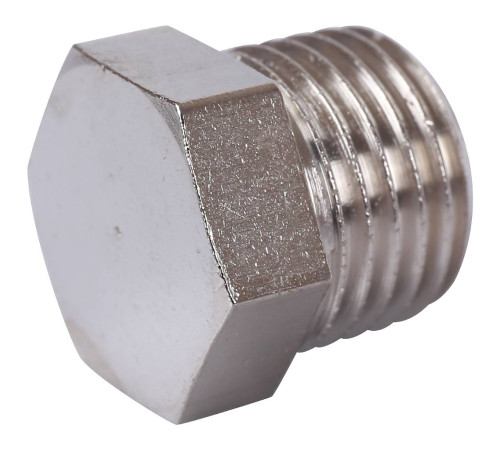 Заглушка STOUT никелированная НР 1/4 SFT-0025-000014