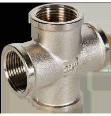 Крестовина STOUT ВВ никелированная 3/4 SFT-0031-000034