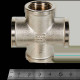 Крестовина STOUT ВВ никелированная 3/4 SFT-0031-000034