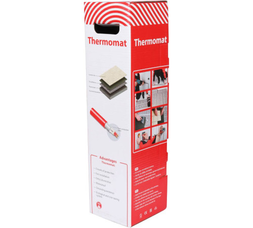 Нагревательный мат Thermo Thermomat TVK-130 5 м² комплект без регулятора TVK-130-5