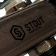 Коллекторный блок из нержавеющей стали STOUT с воздухоотводчиками и сливными кранами 10 выходов SMS-0932-000010