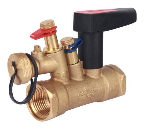 Клапан балансировочный ручной BROEN Venturi FODRV DN 15 PN 25 с дренажем 588217