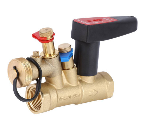 Клапан балансировочный ручной BROEN Venturi FODRV DN 20 PN 25 с дренажем 588219