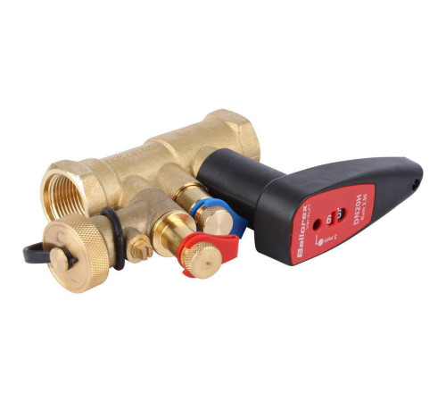 Клапан балансировочный ручной BROEN Venturi FODRV DN 20 PN 25 с дренажем 588219