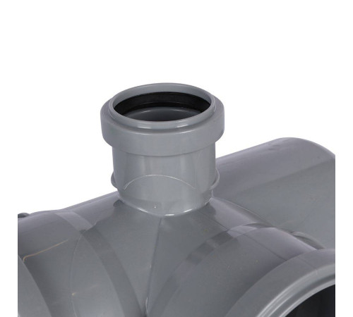 Крестовина двухплоскостная Политэк 110x110x50 мм 87.5° левая 1201103