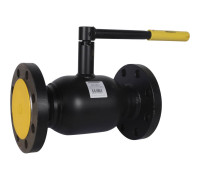 Кран шаровой стальной BROEN Ballomax фланцевый DN 65 PN 16 полный проход с рукояткой 585466