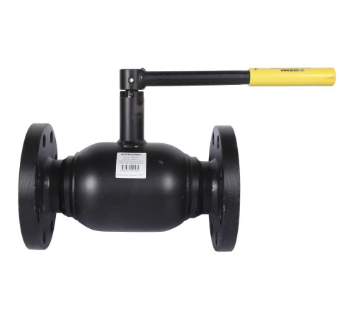 Кран шаровой стальной BROEN Ballomax фланцевый DN 65 PN 16 полный проход с рукояткой 585466