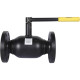 Кран шаровой стальной BROEN Ballomax фланцевый DN 65 PN 16 полный проход с рукояткой 585466