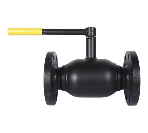 Кран шаровой стальной BROEN Ballomax фланцевый DN 65 PN 16 полный проход с рукояткой 585466