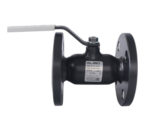 Кран шаровой фланцевый ALSO КШФ Ду 32 Ру 4.0 МПа сталь 20 КШ.Ф.032.40-01