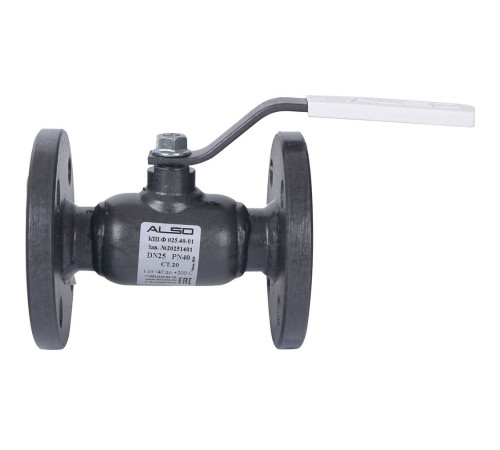 Кран шаровой фланцевый ALSO КШФ Ду 25 Ру 4.0 МПа сталь 20 КШ.Ф.025.40-01