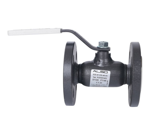 Кран шаровой фланцевый ALSO КШФ Ду 20 Ру 4.0 МПа сталь 20 КШ.Ф.020.40-01