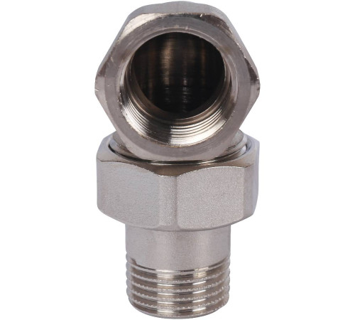 Соединение угловое разъемное STOUT американка ВН 1/2 O-ring никелированное SFT-0057-000012