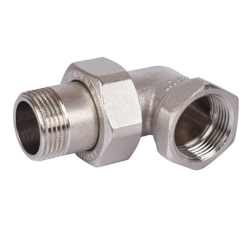 Соединение угловое разъемное STOUT американка ВН 3/4 O-ring никелированное SFT-0057-000034