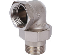 Соединение угловое разъемное STOUT американка ВН 1 O-ring никелированное SFT-0057-000001