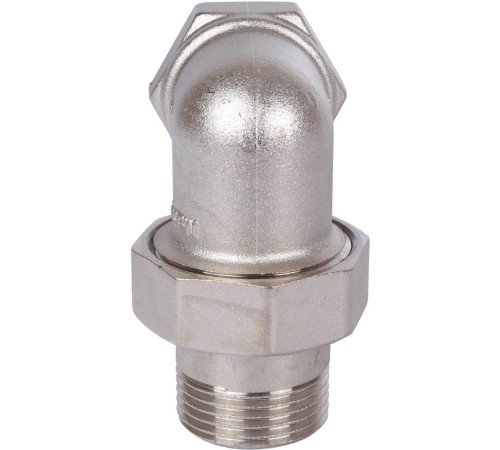 Соединение угловое разъемное STOUT американка ВН 1 O-ring никелированное SFT-0057-000001