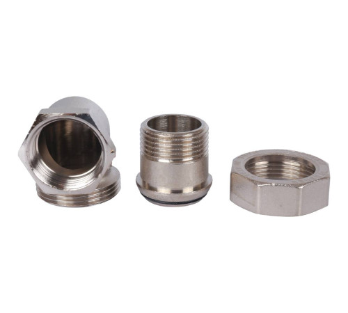Соединение угловое разъемное STOUT американка ВН 1 O-ring никелированное SFT-0057-000001