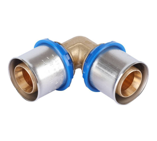 Угольник прессовой APE 90° 26х26 для металлопластиковых труб ARL3200330