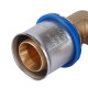 Угольник прессовой APE 90° 26х26 для металлопластиковых труб ARL3200330