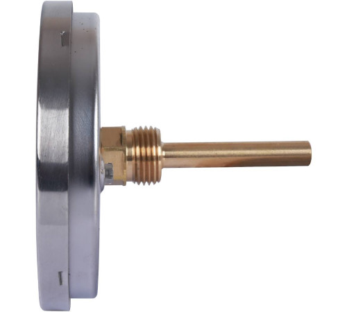 Термометр биметаллический Росма БТ-51.211 с погружной гильзой 100 мм 00000002545