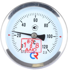 Термометр биметаллический Росма БТ-31.211 с погружной гильзой 63 мм 00000002409