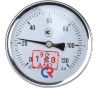 Термометр биметаллический Росма БТ-31.211 с погружной гильзой 63 мм 00000002410