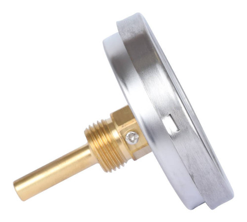 Термометр биметаллический Росма БТ-41.211 с погружной гильзой 80 мм 00000002463