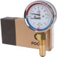 Термоманометр радиальный Росма ТМТБ-31Р.1 80 мм 1/2 4 бар 00000002328