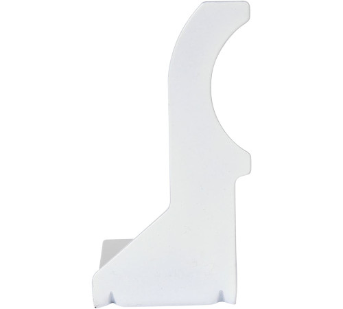 Кронштейн угловой Global правый белый 128326