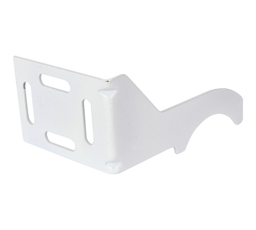 Кронштейн угловой Global правый белый 128326