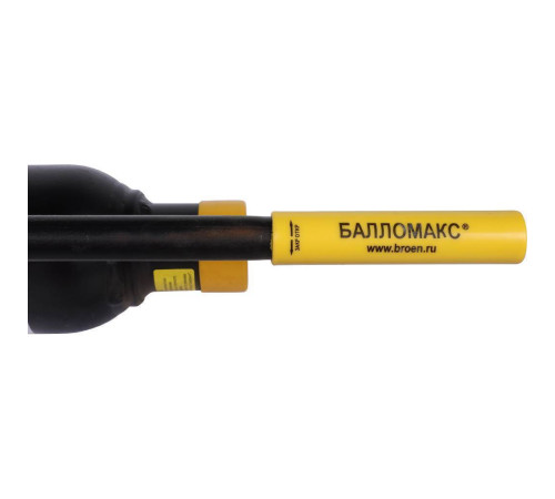 Кран шаровой стальной BROEN Ballomax DN 50 PN 25 сварка/сварка полный проход с рукояткой 585120