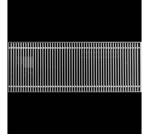 Внутрипольный конвектор Varmann Qtherm Q 300х150х800 мм с решеткой EV1 Q 300.150.800 RR U EV1