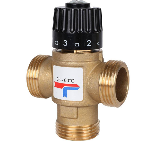 Клапан смесительный термостатический Barberi 1 35-60 °C V07M250ABN
