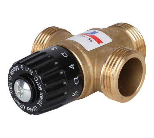 Клапан смесительный термостатический Barberi 1 35-60 °C V07M250ABN