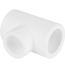 Тройник переходной Kalde 25х20х25 мм белый R.3212-tio-252025