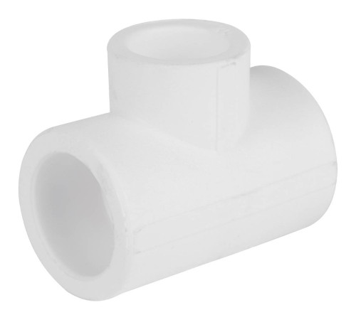 Тройник переходной Kalde 25х20х25 мм белый R.3212-tio-252025