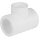 Тройник переходной Kalde 25х20х25 мм белый R.3212-tio-252025
